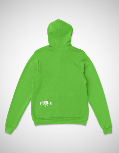 Moissonneuse Blanche et Verte pull unisexe